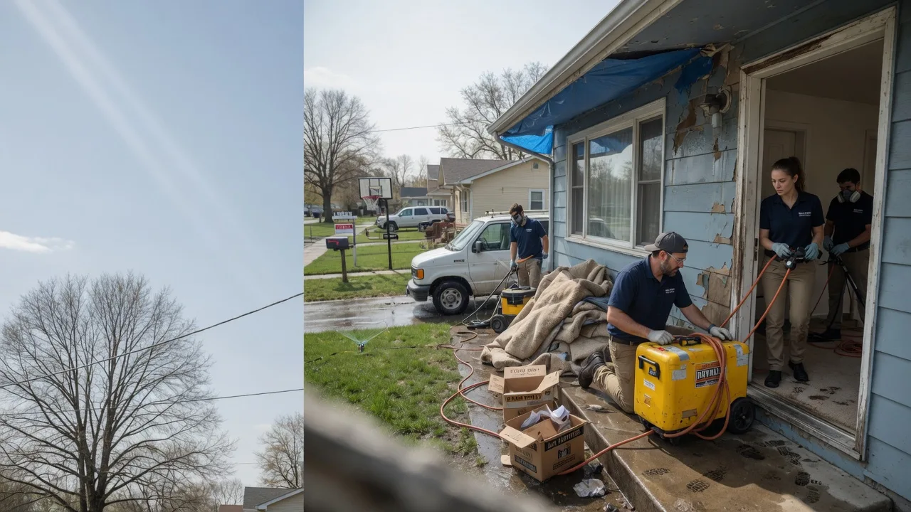 Basement Flood Cleanup in Hamlet, IN near me